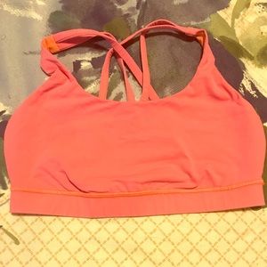 🧡💛Sz 8 Lululemon Energy Bra (Coral)💛🧡